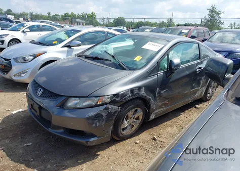 2013 Honda Civic Lx из США, поврежденный, VIN 2HGFG3B59DH526033